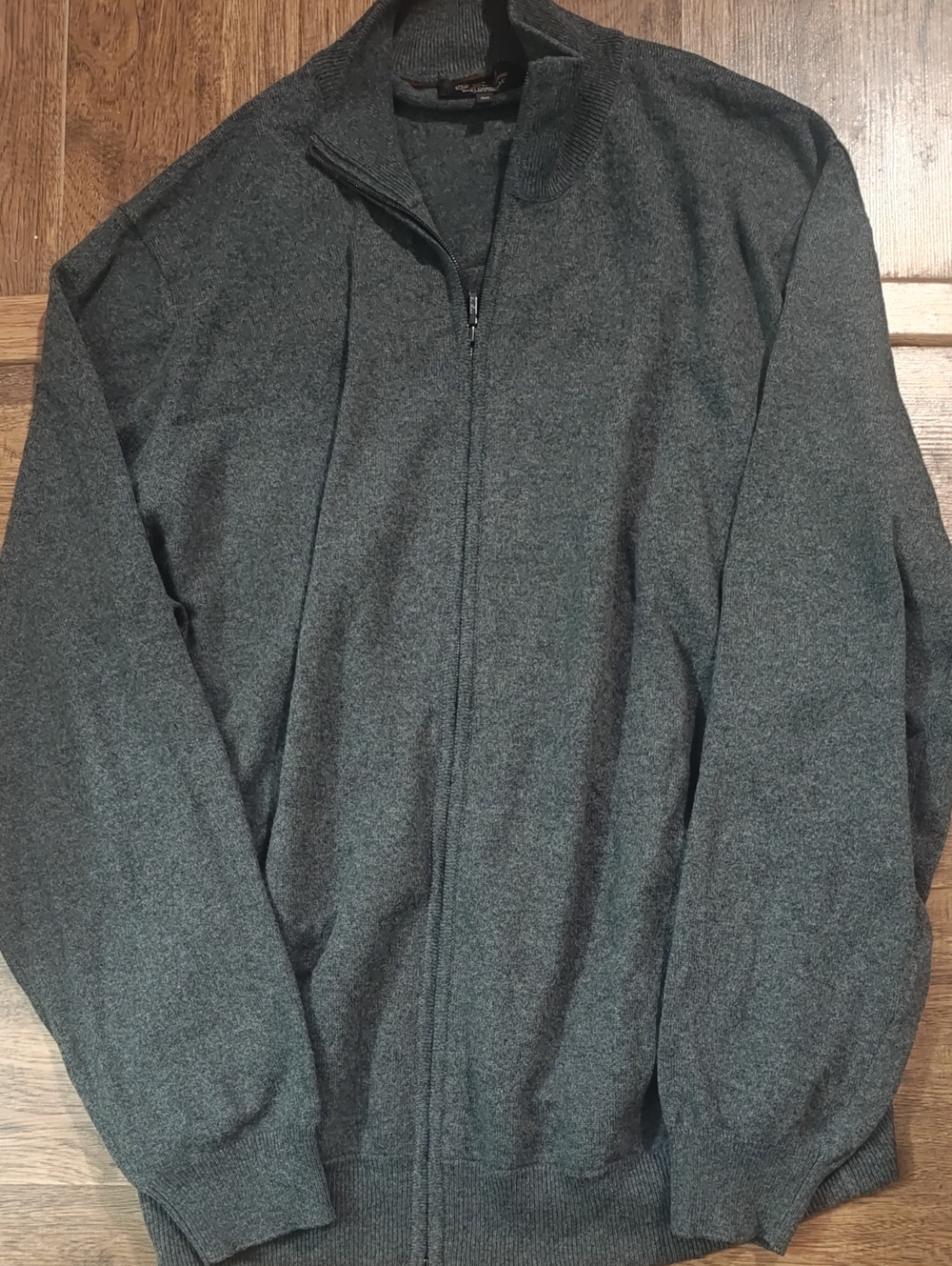 Loro Piana Classic Baby Cashmere Bomber Men's Size 58 Medium Gray